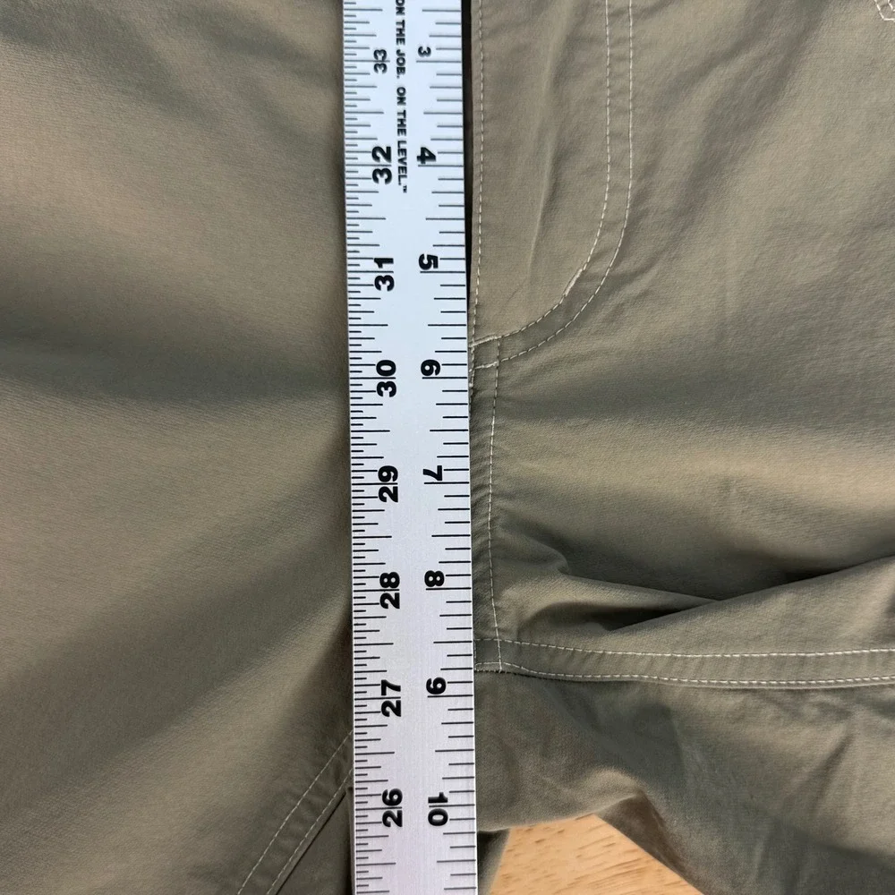 Kuhl Women's 8 Regular Green Nylon Blend Convertible Utility Hiking Cargo Pants - Picture 8 of 10